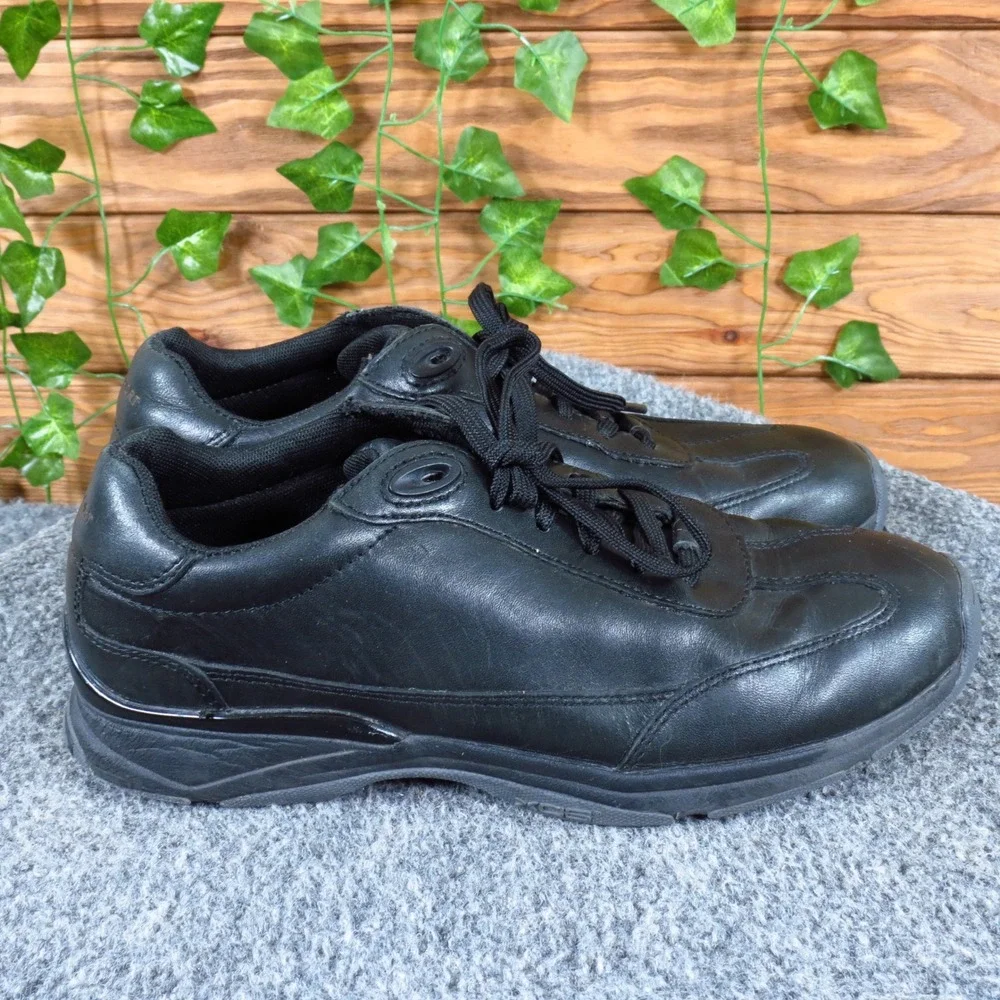 Rockport APW9132 Women Walking Shoe Size 7.5 Performance Comfort Black Leather